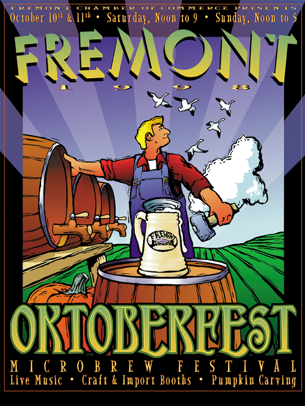 Fremont Oktoberfest poster 1998