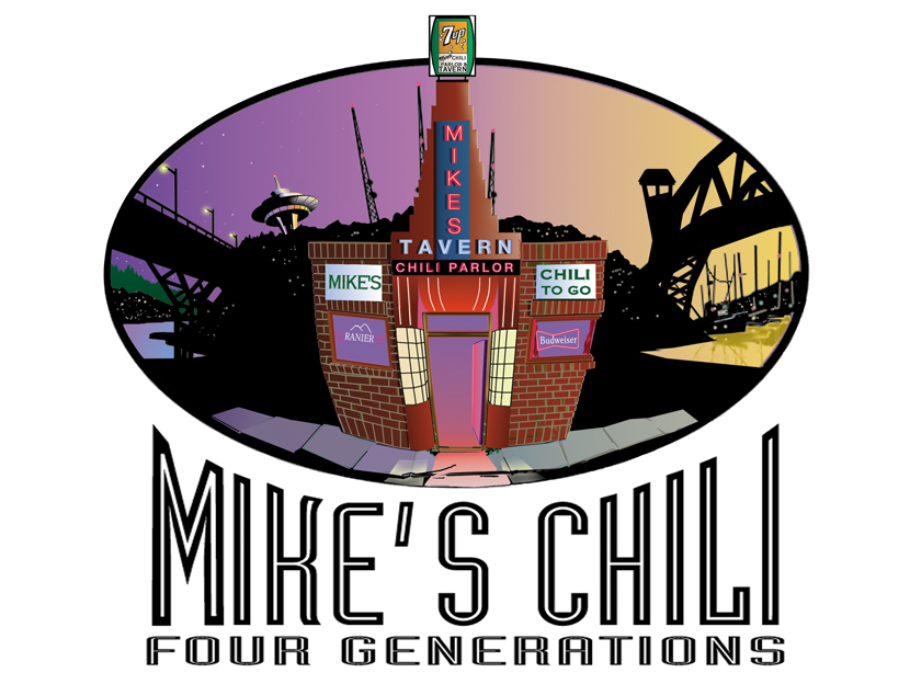 Mike's Chili T-shirt design